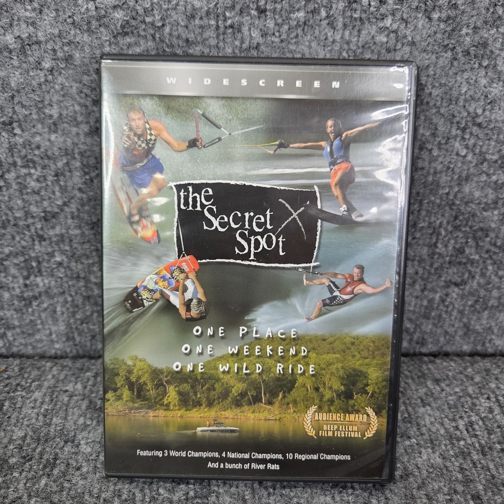 The Secret Spot Callaway Brothers DVD&CD Wakeboard Barefooters Hydrofoilers Rare